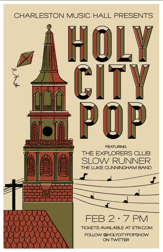 POSTER holy city pop
