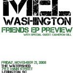 Mel Washington EP Preview