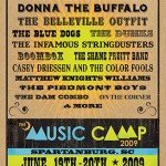 Camping out at The Music Camp