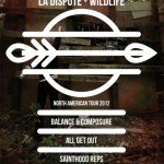 National Tour Featuring All Get Out, La Dispute,Balance & Composure, Sainthood Reps